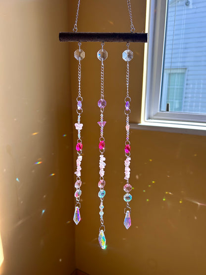 Rosey Garden Branch Sun Catcher