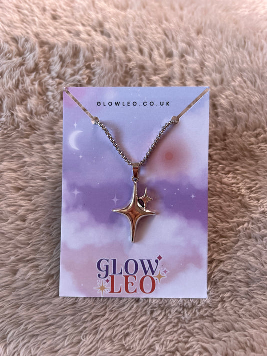 Glow Leo Sparkle Necklace