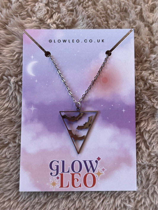 Bat Family Necklace