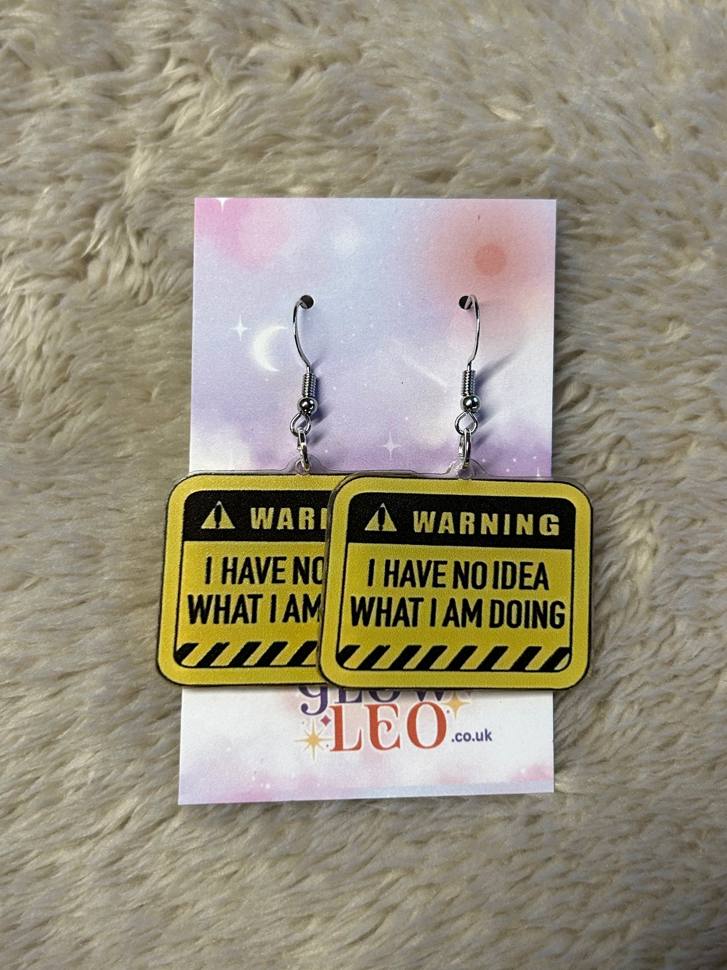 Warning! Earrings