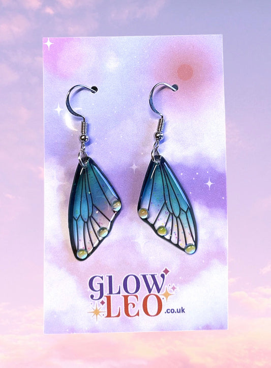Mini Aura Butterfly Earrings