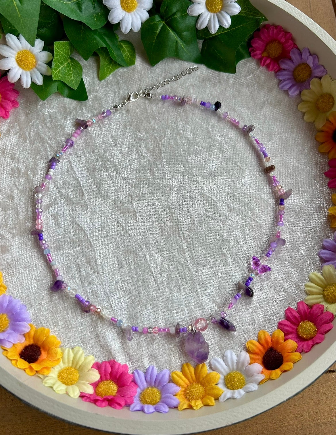 Amethyst Glow Necklace