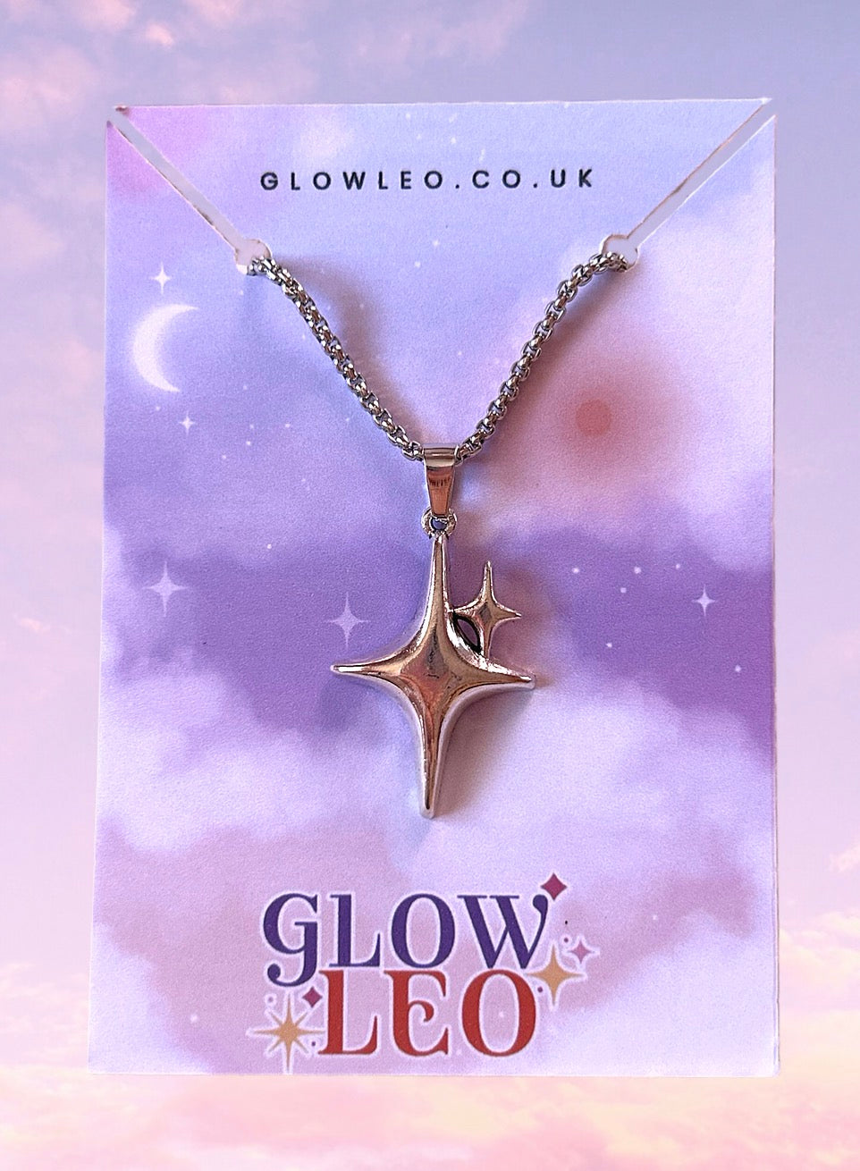 Glow Leo Sparkle Necklace