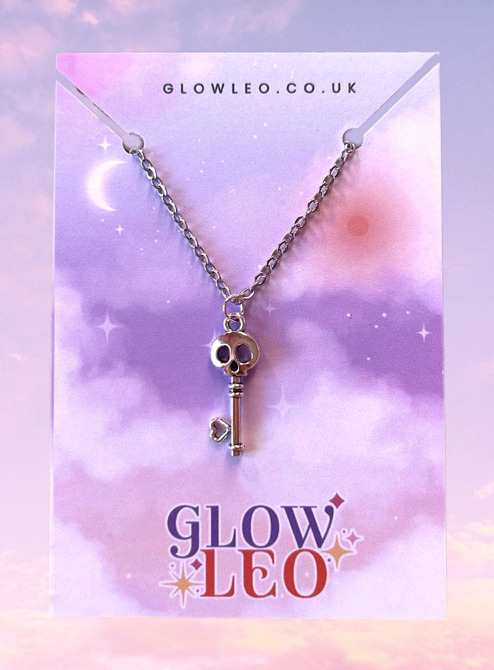 Skull Key Necklace