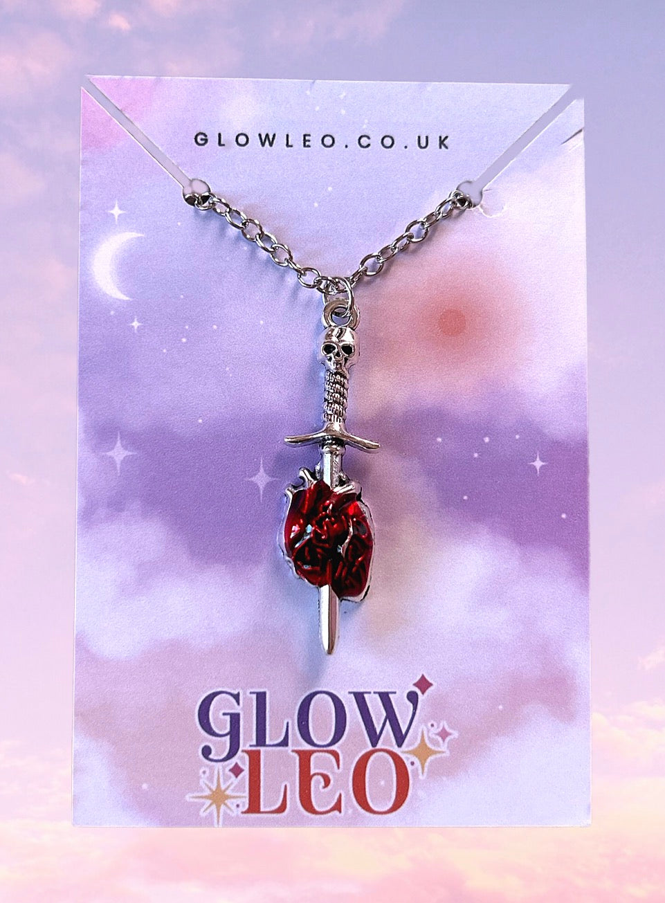 Sword Heart Necklace