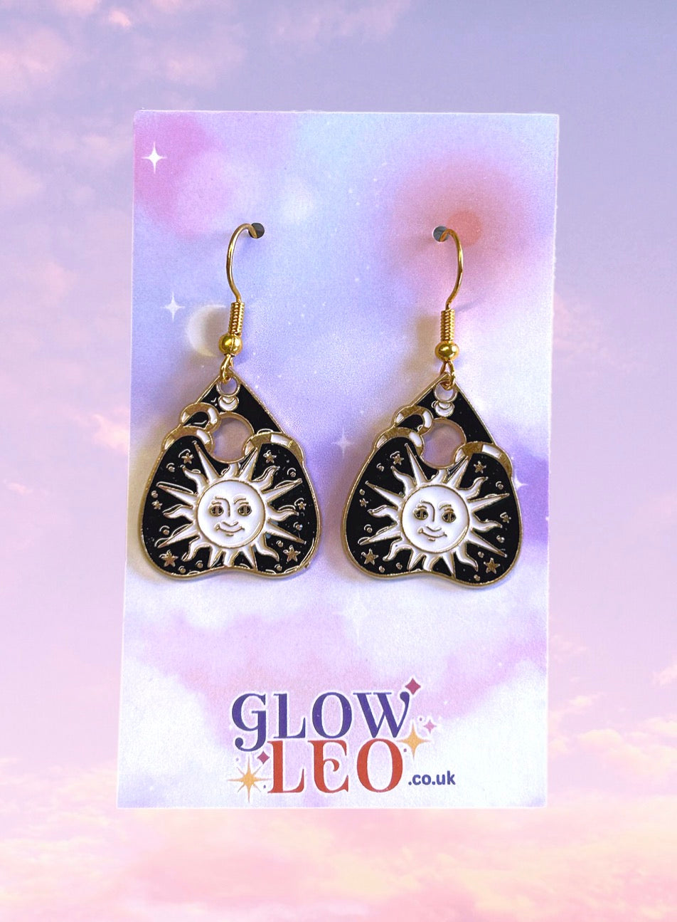 Sun Ouija Earrings