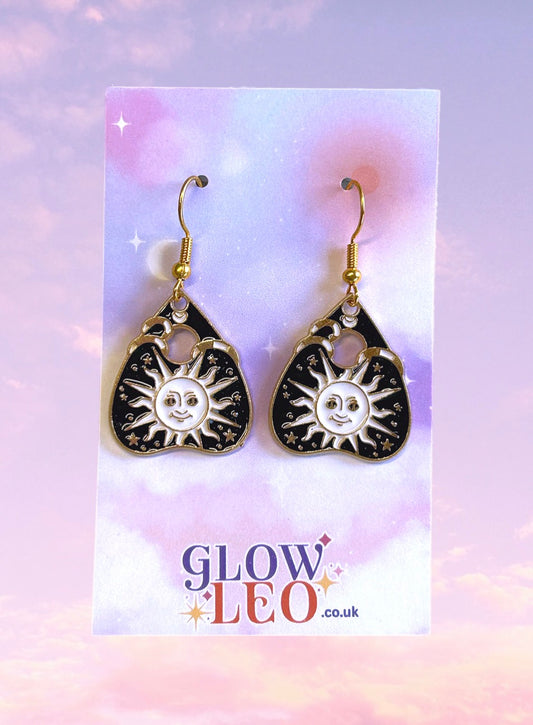 Sun Ouija Earrings
