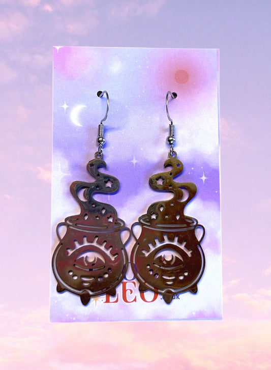 Cauldron Earrings