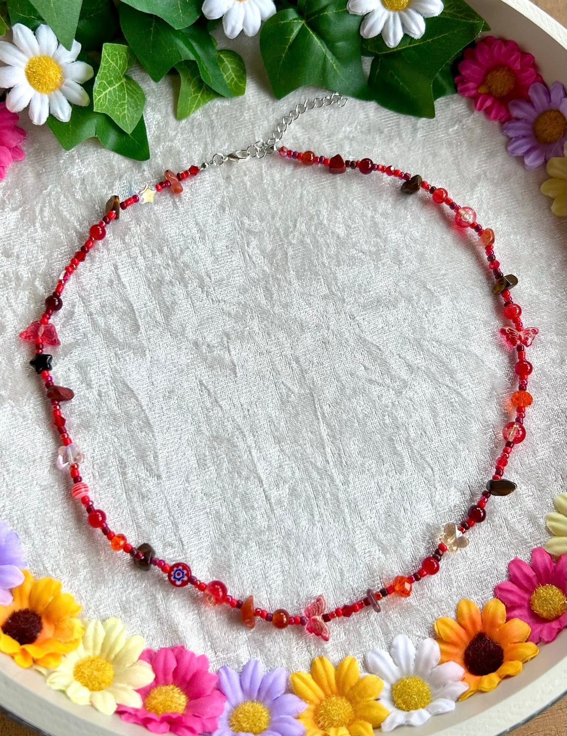Ruby Fairy Necklace
