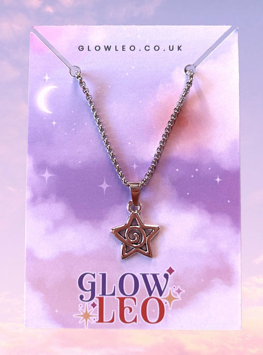 Star Spiral Necklace