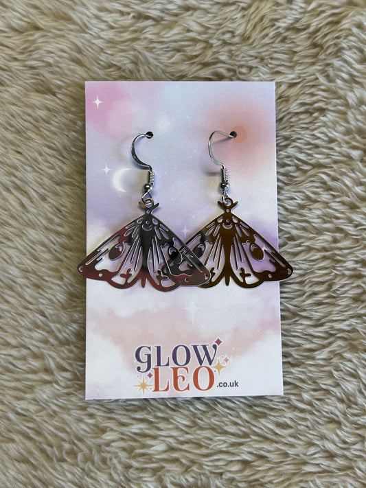 Ethereal Moth Earrings