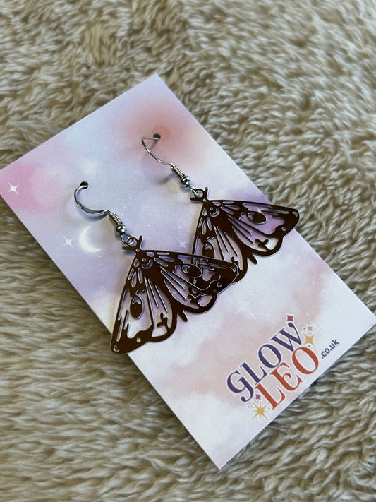 Ethereal Moth Earrings