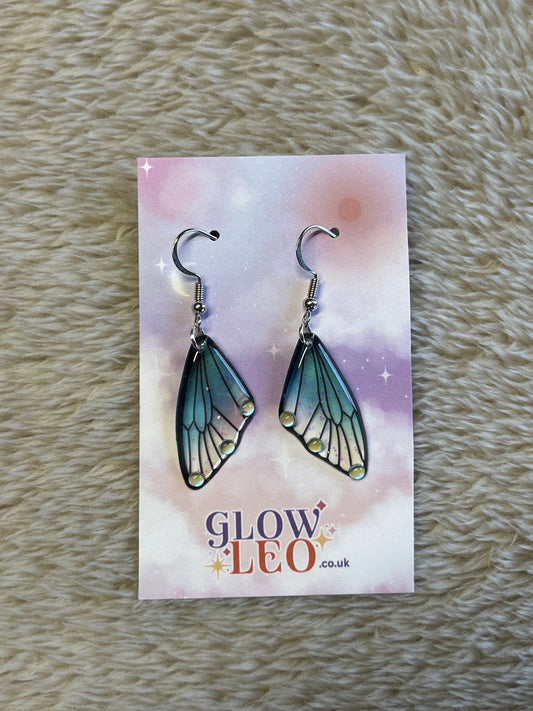 Mini Aura Butterfly Earrings