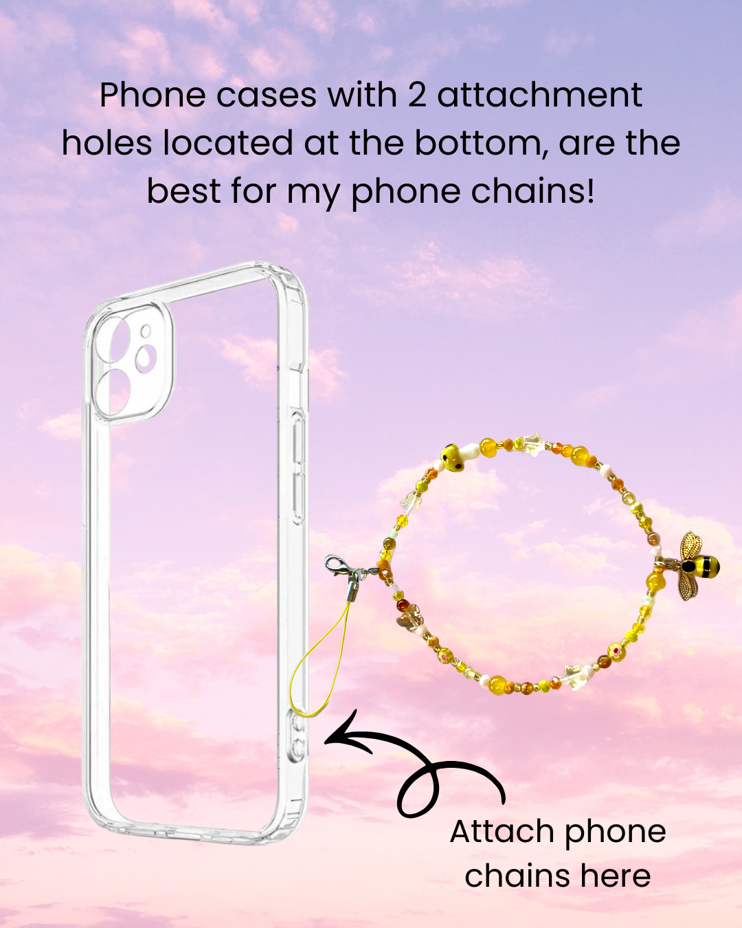 Quartz Magic Phone Chain