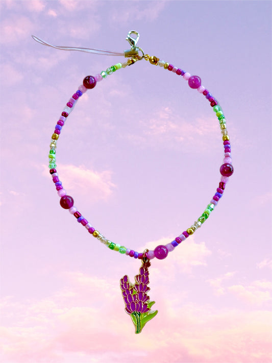 Lavender Dream Phone Chain