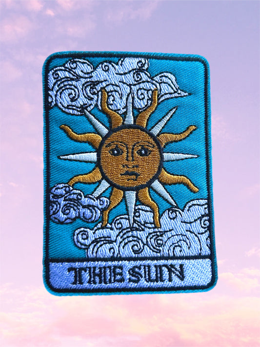 The Sun Embroidery Patch