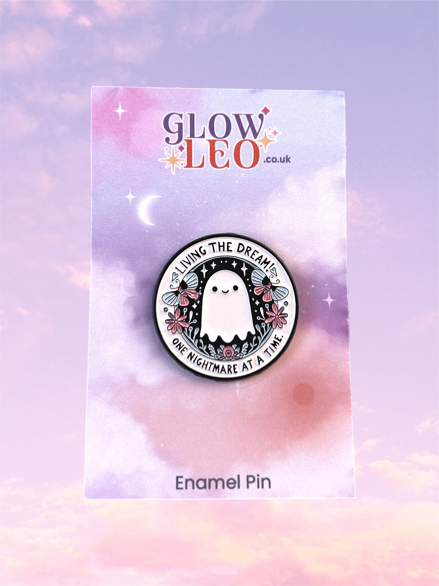 Living The Dream Enamel Pin