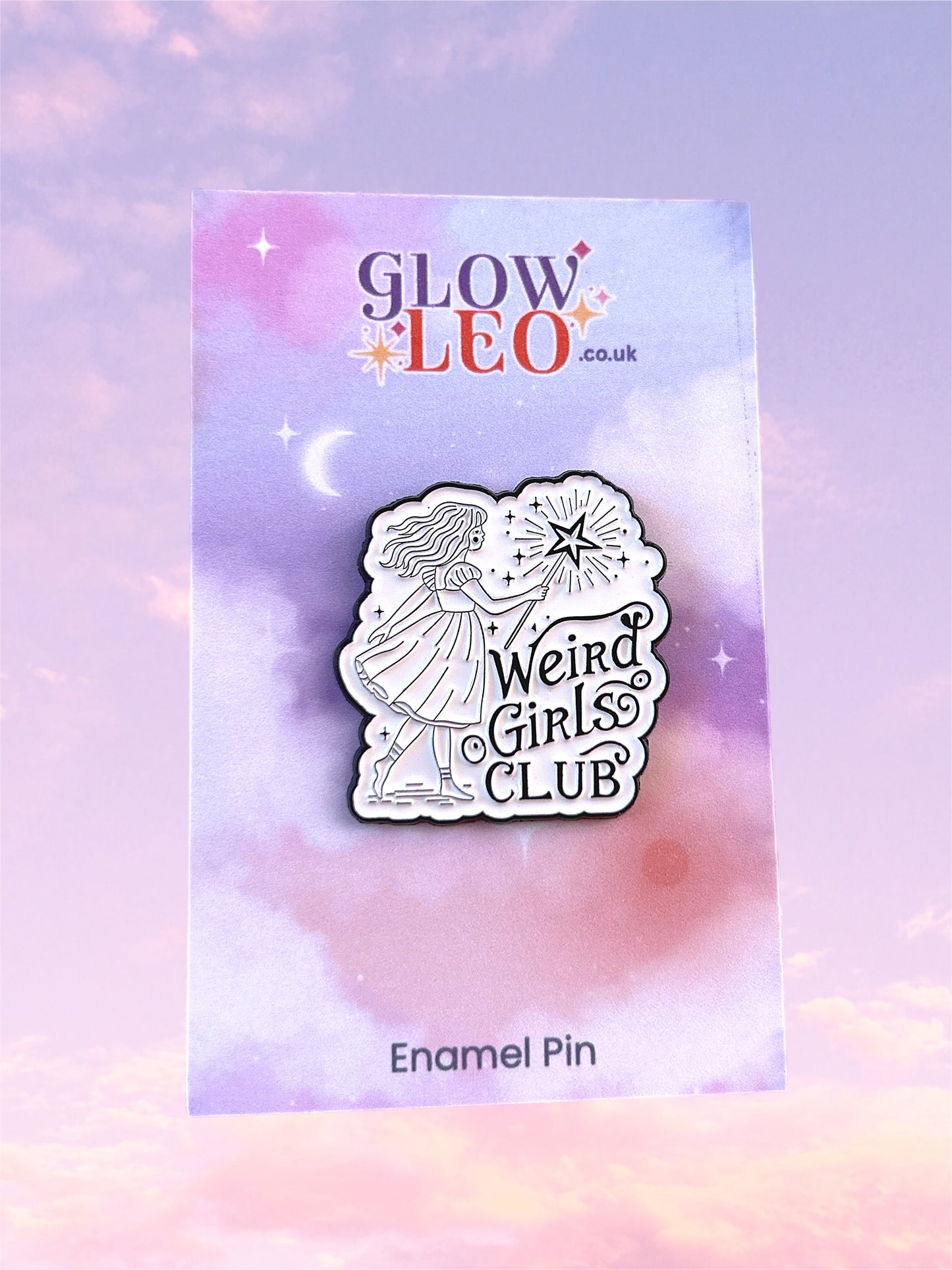 Weird Girls Club Enamel Pin
