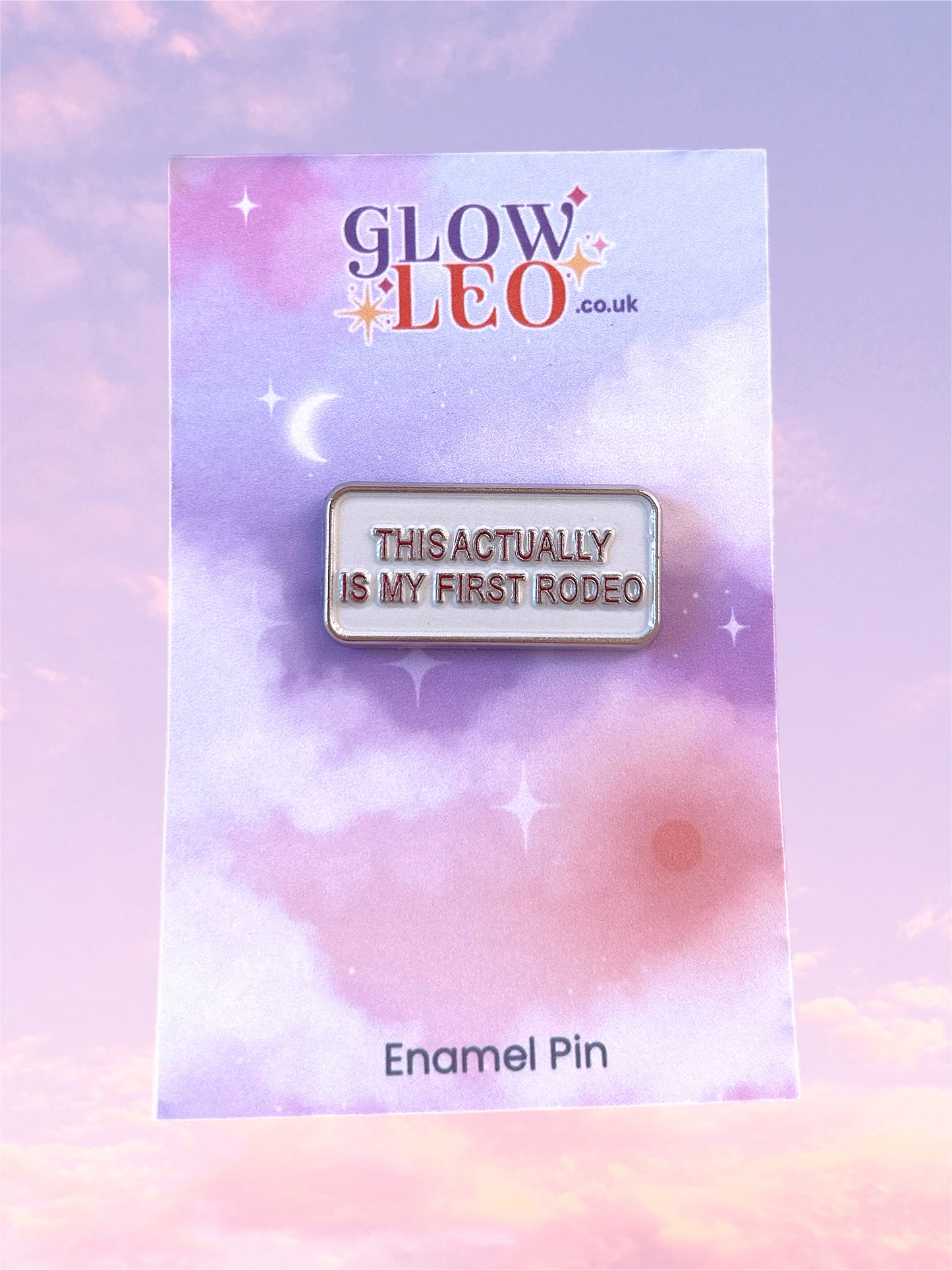 My First Rodeo Enamel Pin