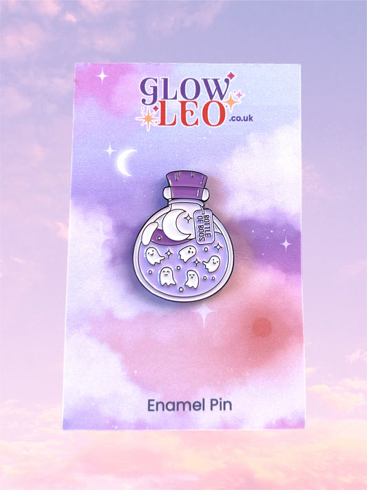 Bottle Of Boos Enamel Pin