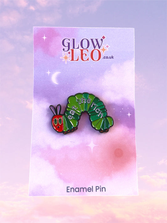 Eat The Rich Enamel Pin