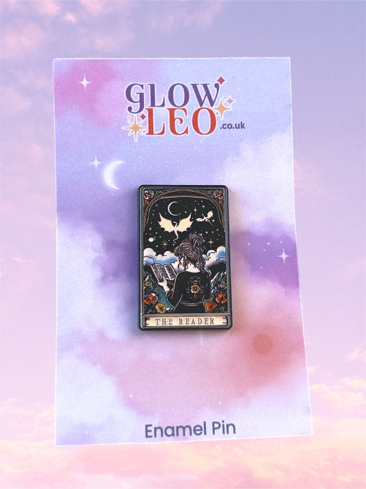 The Reader Tarot Enamel Pin