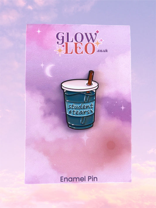 Student Tears Enamel Pin