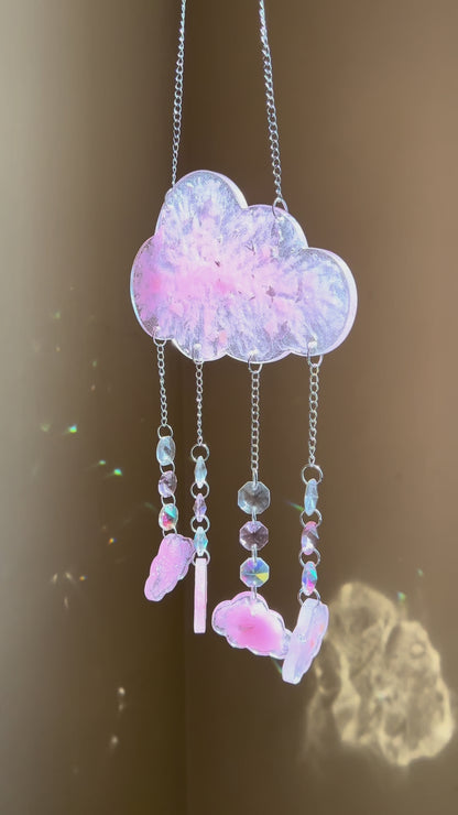 Ariel Cloud Sun Catcher
